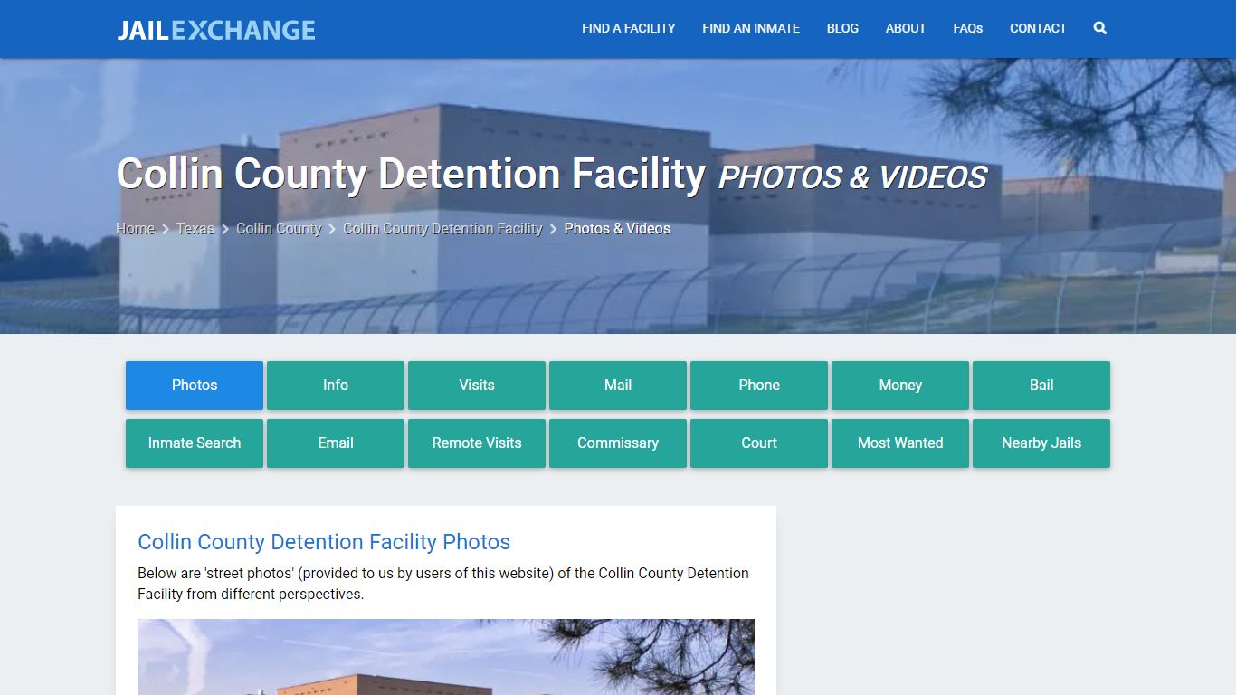 Photos & Videos - Collin County Detention Facility, TX - Jail Exchange